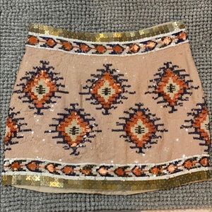 Embellished Skirt Zara